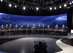 I s-a rupt apa în direct la TV: Prezentatoarea a continuat să prezinte emisiunea matinală