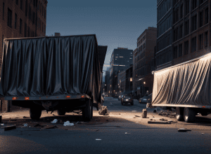 Frankfurt: Hoții au jefuit un camion pe strada Ursinus pe timpul nopții