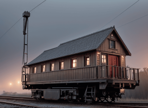 A costat 30.000 de euro pe lună pază: Cum a salvat un mecanic de locomotivă un post de semnalizare istoric din Germania