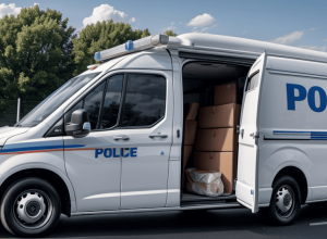 Captură uriașă de canabis pe autostrada A43 din Germania: peste 300 kg găsite într-o autoutilitară