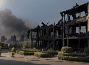 Incendiu la un club de grădinari lângă Lübeck: Clădirea, distrusă de o torță cu gaz