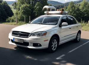 Șofer beat a lăsat patru câini abandonați într-o mașină blocată lângă Freiburg
