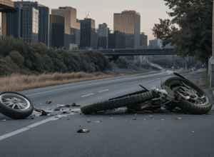 Accident Grav la Frankfurt: Motociclist Rănit Serios pe Untermainkai