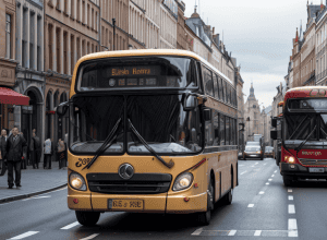 Șofer de autobuz atacat cu spray cu piper de un alt șofer în Germania