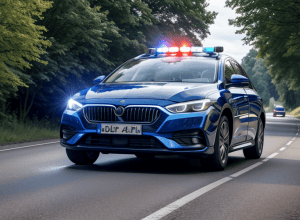 Un român, oprit de poliția din Germania: conducea beat și fără permis
