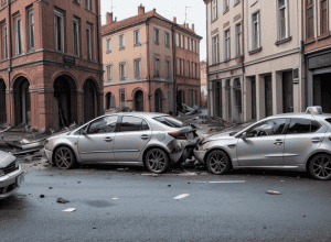 Accident grav în Germania: O femeie a fost rănită serios în Gronau, după o coliziune în lanț