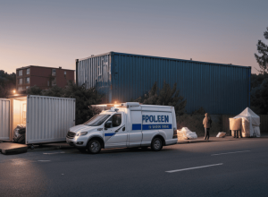 Şase persoane, prinse furând haine dintr-un container de donaţii în Reilingen