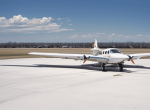 Aterizare de urgență în Texas: Un avion Cessna a aterizat fără tren de aterizare, nimeni rănit
