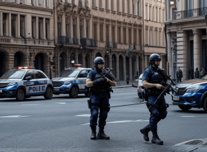 Operaţiune a trupelor speciale în Leipzig: Un bărbat a fost reţinut după ce a tras focuri de armă