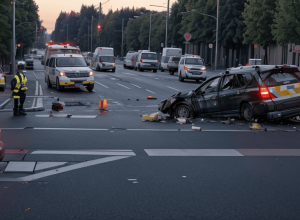 Accident Mortal în Essen: Un biciclist de 75 de ani a fost călcat de un camion