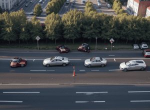 Accident grav în Dortmund: Un șofer de 86 de ani provoacă o coliziune în lanț cu trei mașini