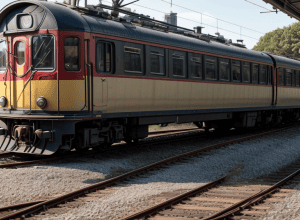 Un bărbat din Germania a sărit pe un tren în mers pentru a-și recupera rucsacul și a scăpat cu viață