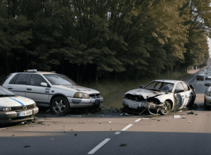 Șofer beat a provocat un accident frontal în Germania: Doi răniți grav, avea peste 2 la mie alcoolemie