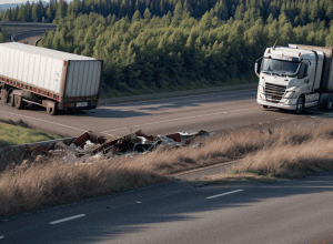 Accident grav pe autostrada A4 din Germania: Un camion cu acid s-a răsturnat, șoferul și salvatorii sunt răniți