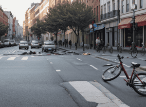 Ciclist de 86 de ani, rănit grav într-un accident la Rostock; Poliția face apel la martori