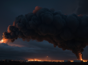 Incendiu major în Germania: O unitate de gestionare a deșeurilor în flăcări, pagube de 500.000 de euro