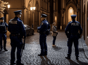 Heidelberg: Un bărbat beat care urina lângă o biserică a lovit un polițist și a fost arestat