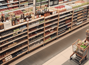 Trei bărbați au încercat să fure 18 sticle de whisky dintr-un supermarket din Germania