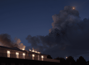 Incendiu la un hotel de pe coasta Mării Baltice din Germania: Sute de turiști, evacuați