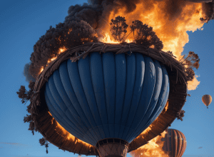 Tragedie la un festival din Mexic: Un bărbat a căzut mortal dintr-un balon cu aer cald în flăcări după ce a salvat persoane