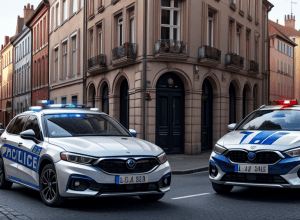 Șofer fără permis, prins în Germania: folosea numere false și conducea o mașină neînmatriculată și fără asigurare