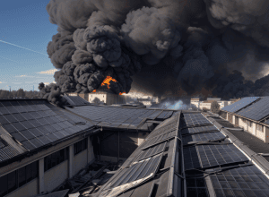 Cauza incendiului major la școala din Erkrath descoperită: Panourile fotovoltaice, suspecte?