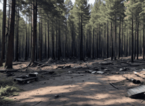Adolescenți suspectați de incendiere: Patru tineri arestați în Germania după o serie de incendii de pădure