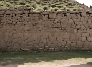 Vandalism la situl UNESCO din Peru: Graffiti uriaș pe zidurile istoricului Chan Chan, poliția investighează