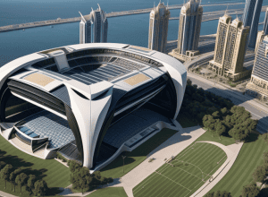 Dubai și Chelsea: un teren de fotbal va fi construit pe acoperișul unui zgârie-nori