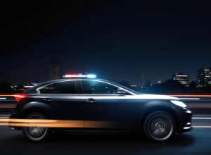 Urmărire cu viteză în Lübeck: Șoferul unui Hyundai a gonit cu 180 km/h și a fugit pe jos