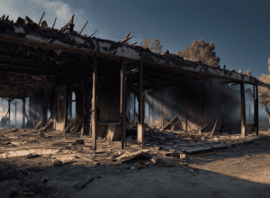 Incendiu puternic în Germania: Un atelier de hobby a ars complet, pagube de 30.000 de euro