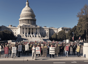 Cofondatorul Ben & Jerry's, Ben Cohen, arestat la Capitoliu în timpul protestului împotriva ajutorului militar pentru Israel