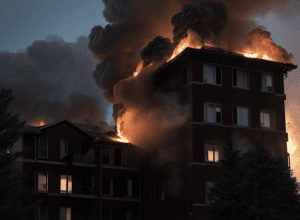 Incendiu în Germania: Pompierii au salvat mamă și fiică dintr-un apartament în flăcări