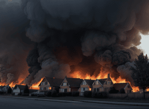 Incendiu major la o clădire rezidențială din Germania: Doi pompieri răniți