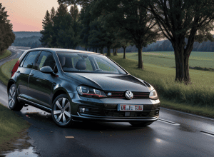 Accident grav în Germania: Şoferul unui VW Golf a adormit la volan şi s-a răsturnat lângă Ulm