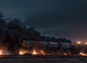 Tren de marfă a deraiat în Germania: Circulația feroviară oprită între Stralsund și Demmin