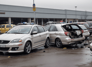 O polițistă a salvat viața unui șofer inconștient după un accident pe o parcare din Stralsund