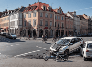 Accident grav în Germania: Mașină a lovit o femeie de 68 de ani pe bicicletă în Recklinghausen