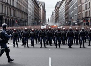 Șeful sindicatului poliției germane: Participanții la proteste "acționează împotriva valorilor noastre, împotriva Germaniei"