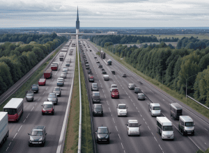 Tragedie lângă Köln, Germania: Scuterist a murit într-un carambol cu TIR și mai multe mașini