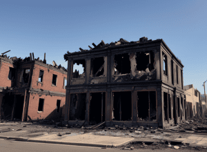 Incendiu devastator în Horn: Casă și clădire comercială distruse de flăcări, pagube de sute de mii de euro