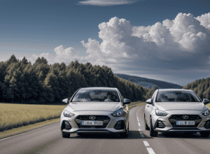 Șofer inconștient în Germania: Un Hyundai I30 N a provocat un incident pe L281 și a fugit de la locul faptei
