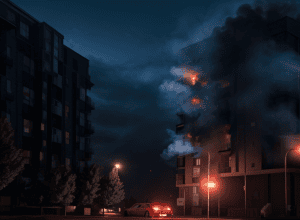 Un corp neînsuflețit, descoperit într-un apartament mistuit de flăcări în Saarbrücken