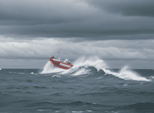 Doi marinari salvați din Marea Baltică în largul orașului Travemünde, Germania