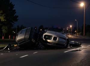 Şoferiţă de 25 de ani, beată la volan, s-a răsturnat cu maşina în Berlin şi a fost operată de urgenţă