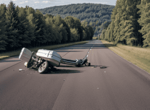 Accident grav în Germania: Motociclist rănit după coliziunea cu un tractor în Hamm