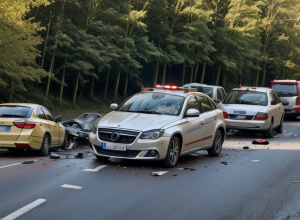 Accident Grav în Germania: Şoferiţă de 84 de ani provoacă o coliziune frontală la manevra de întoarcere