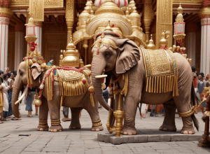 Elefant scăpat de sub control a atacat mulțimea la un festival religios din India: Zeci de răniți