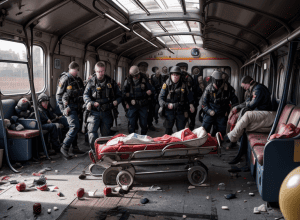 Incident grav într-un tren din Essen: Tineri intoxicați cu gaz ilariant, un adolescent de 15 ani a leșinat