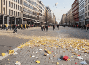 Incidente violente în Berlin: Fanii Galatasaray au provocat dezordini, 33 de polițiști răniți